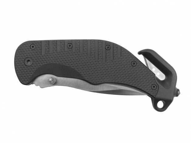 Rescue knife with smooth blade