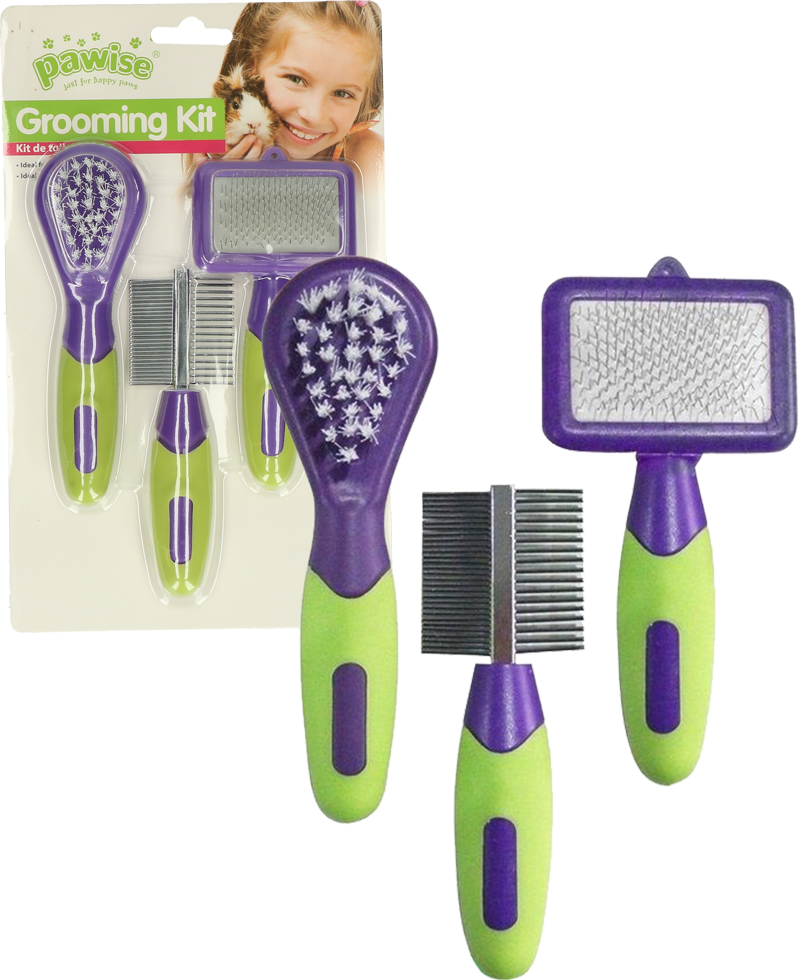 Grooming kit, pet, rodent care