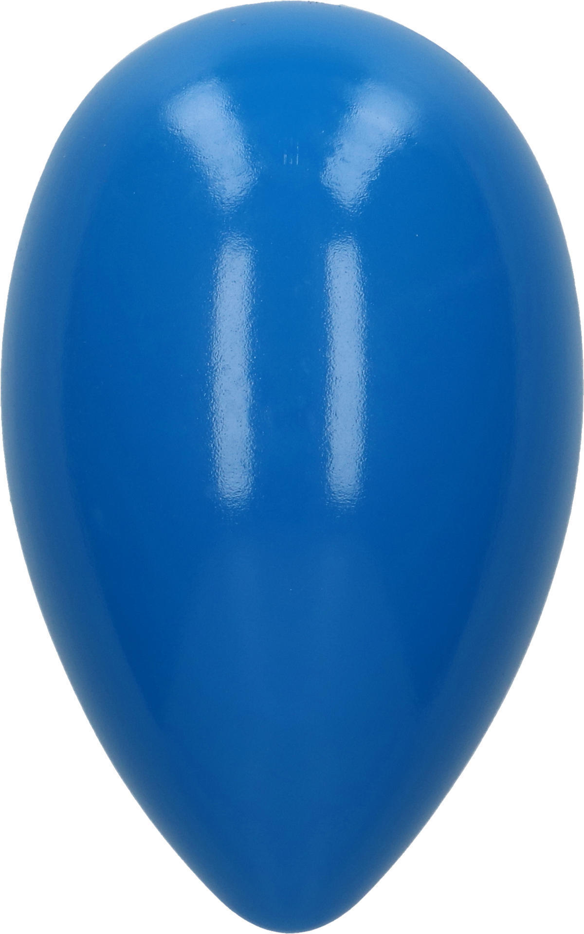 Egg-shaped medium dog toy, blue