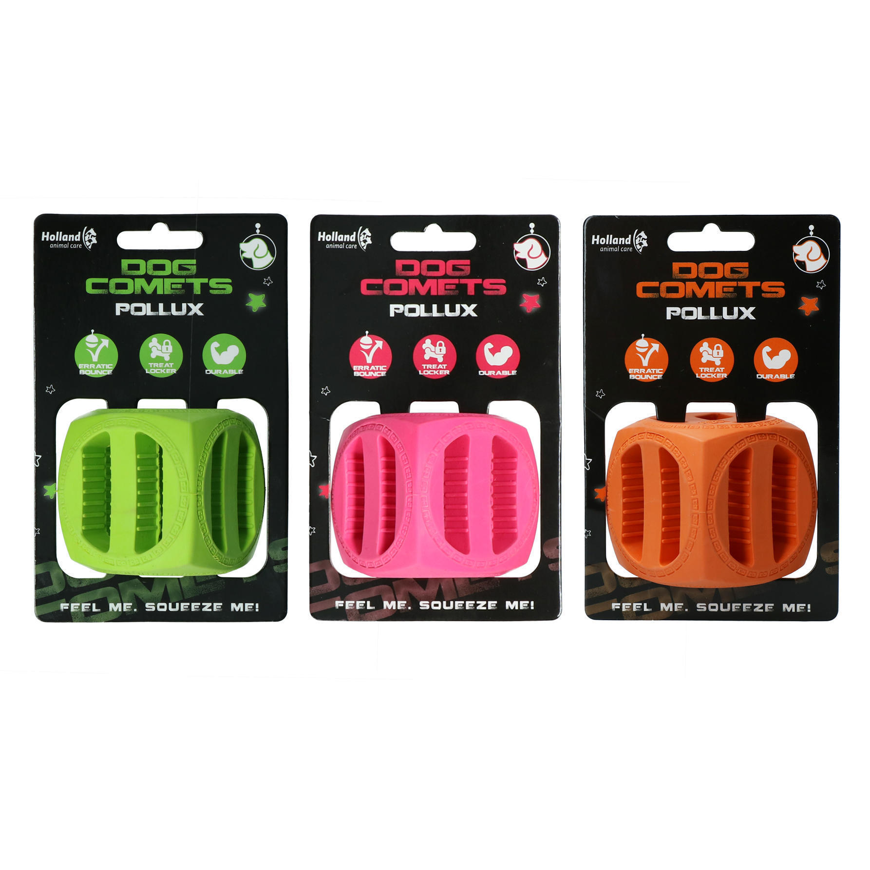 ball pollux green dog toy