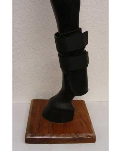 107  Leather tendon protection  boots with metal insert   foot protection