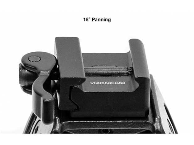 rubber armored QD folding bipod