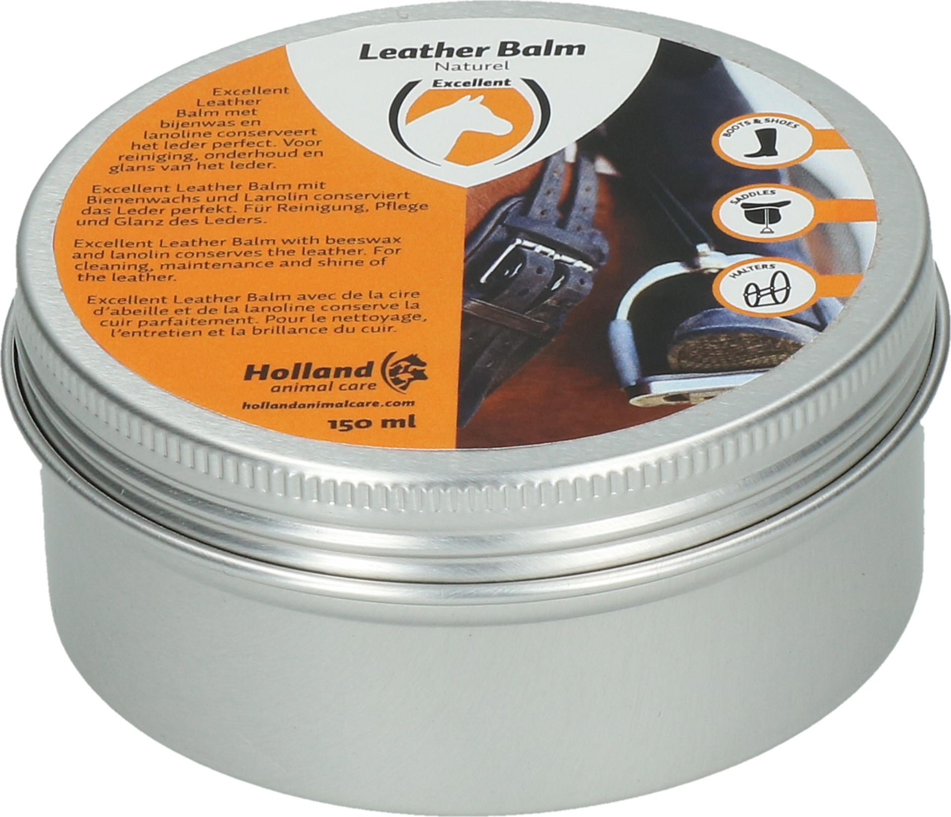 Lui leather and saddle balm