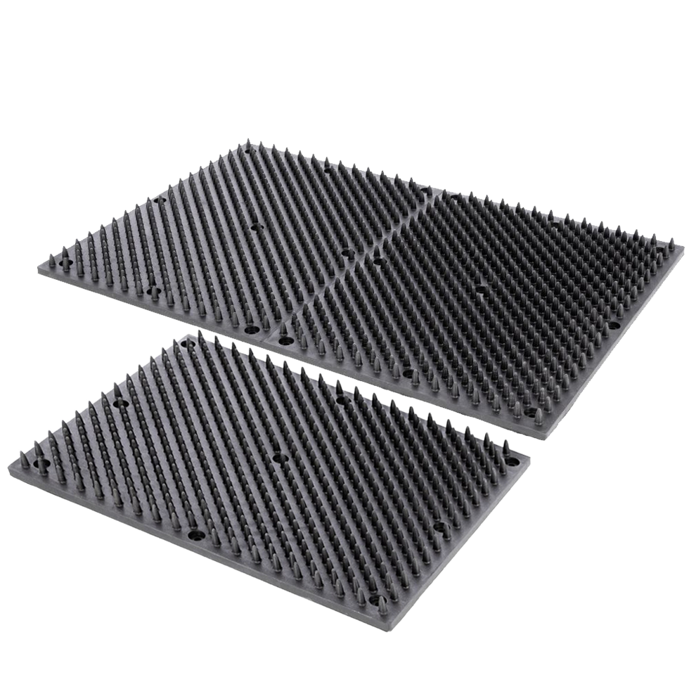 Scratch mat, scratching horse care black (L40xW30cm)