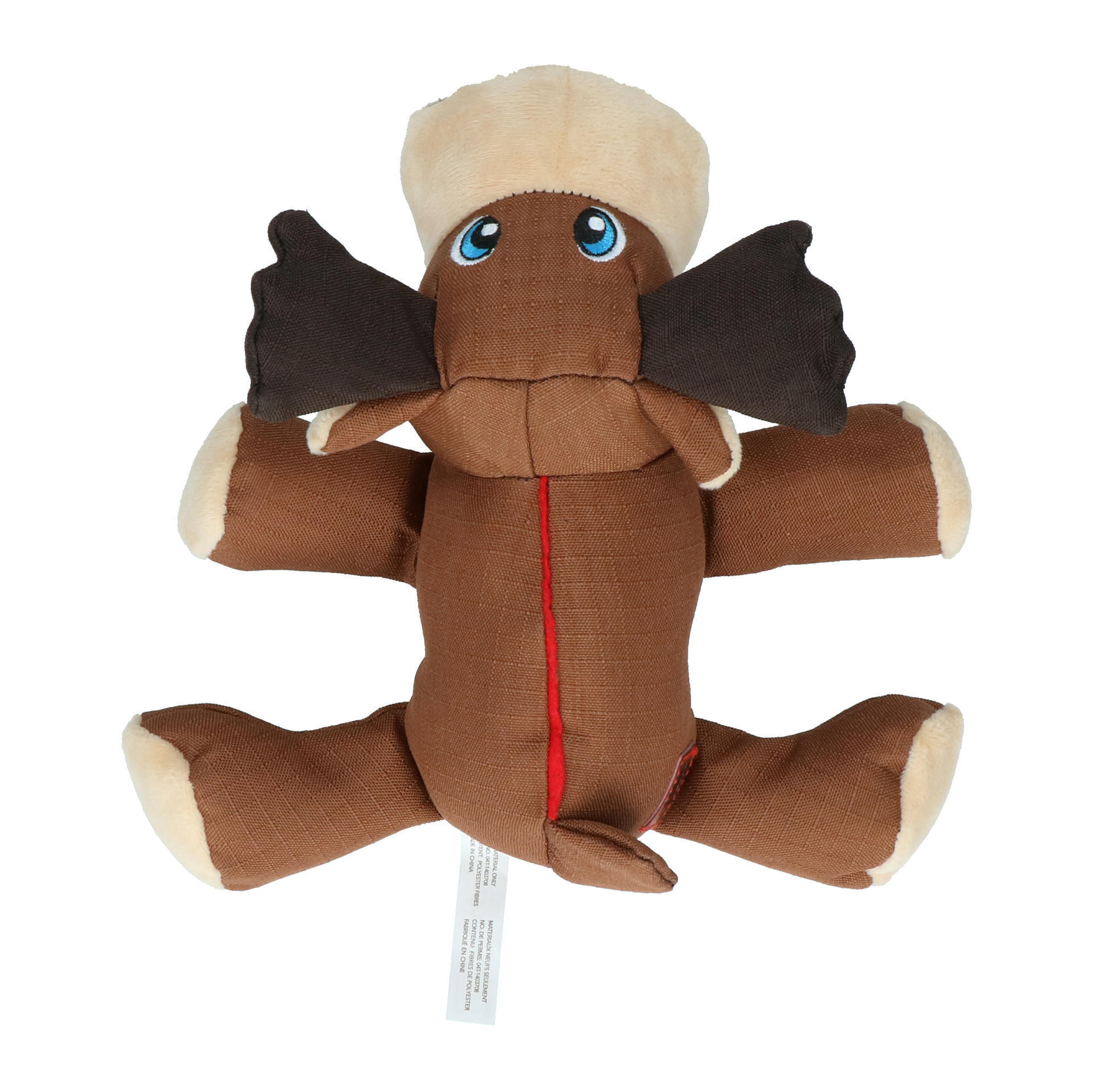 Cozie moose medium plush dog toy