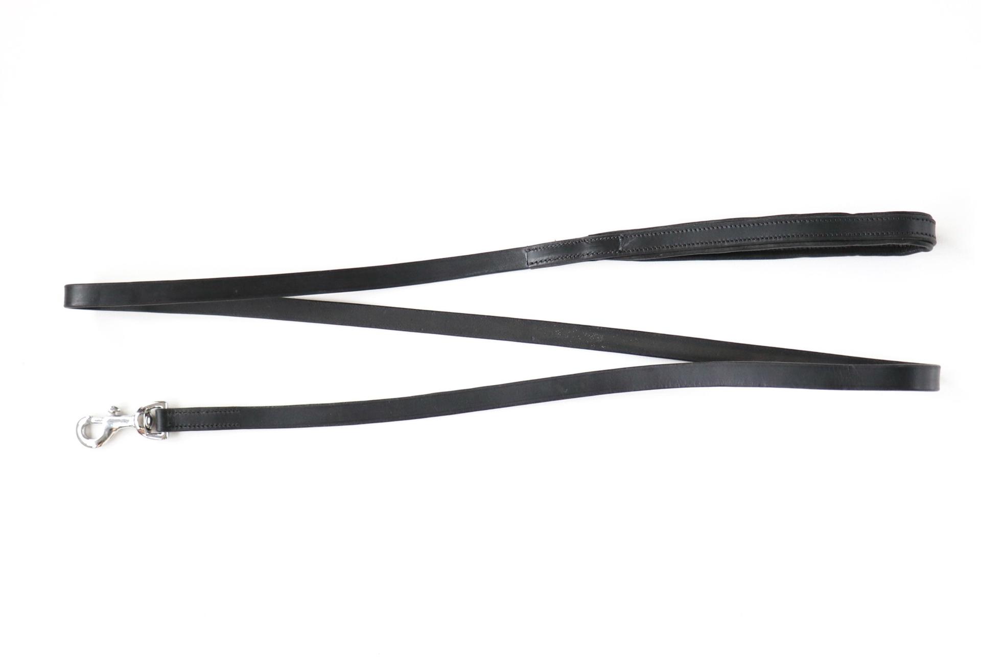 016 Leather dog leash brown 180cm leather special