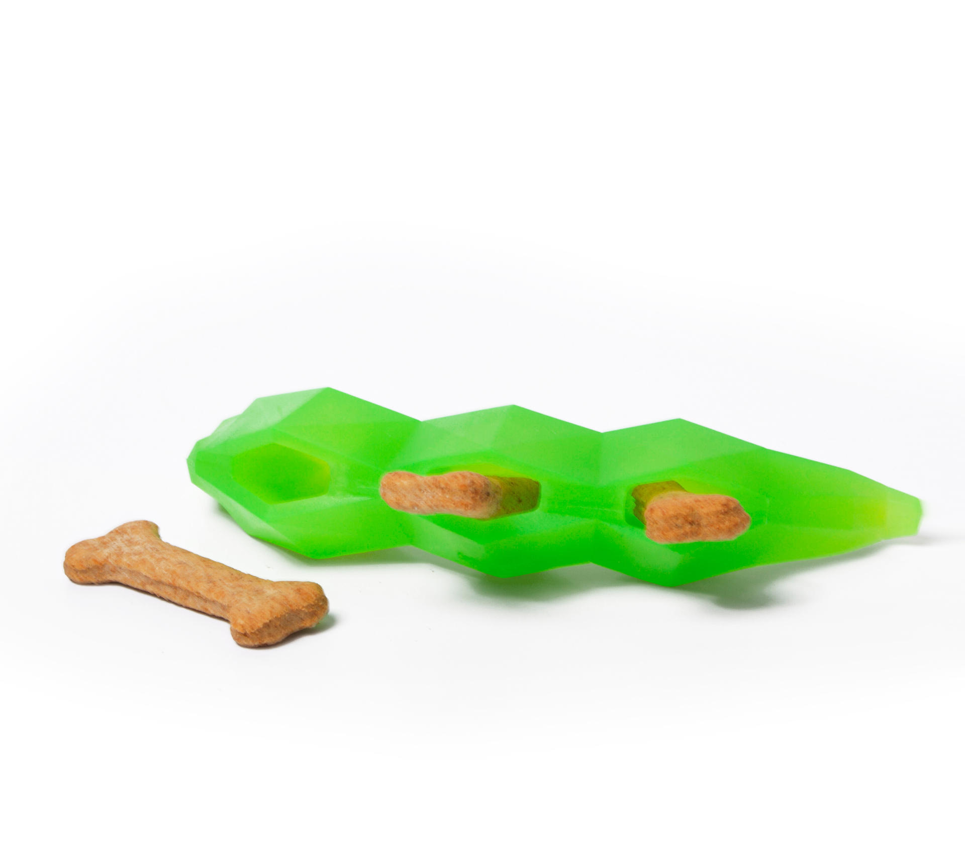 giant green bean dog toy chew toy