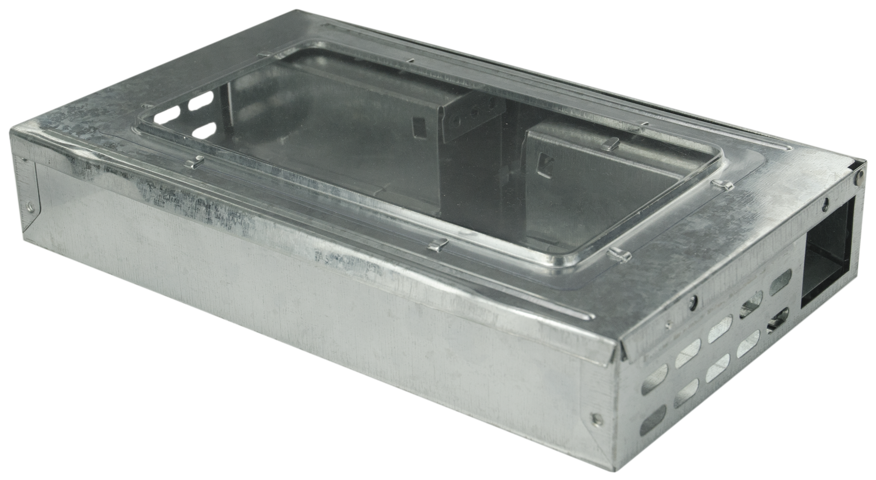 mousetrap with transparent lid shed for pest control live catch traps