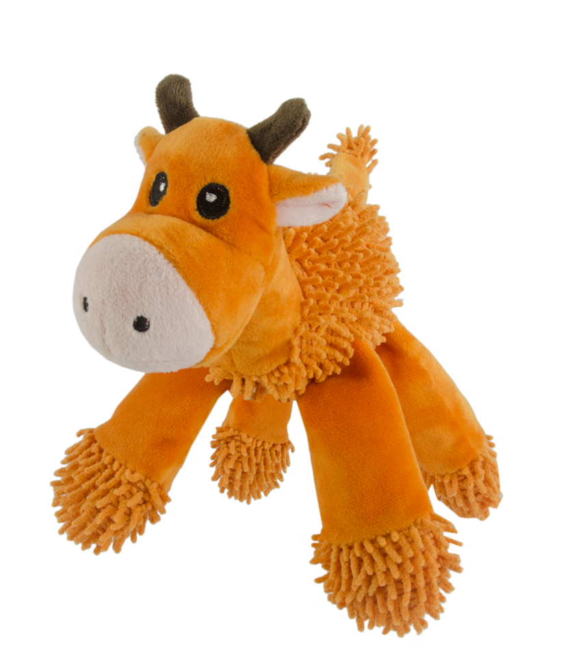 Giraffe with 5 beepers plush dog toy