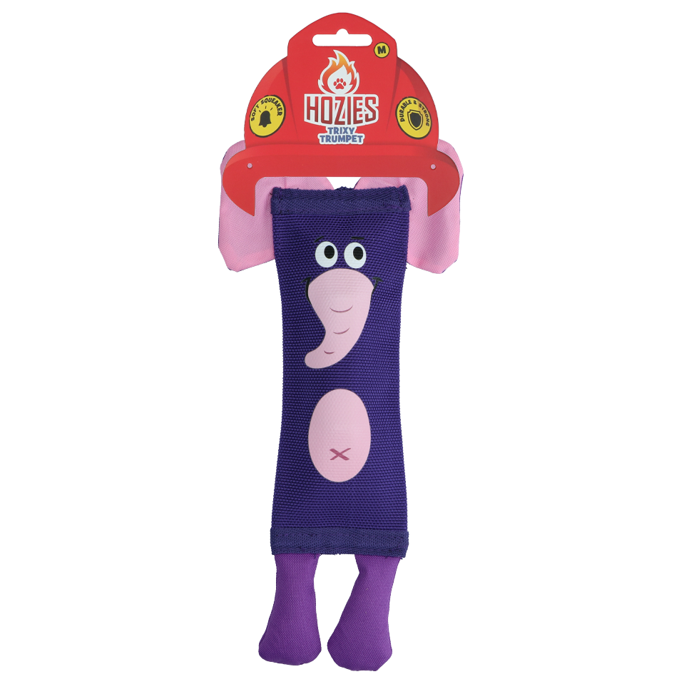 Strong dog toy made of fire hose medium