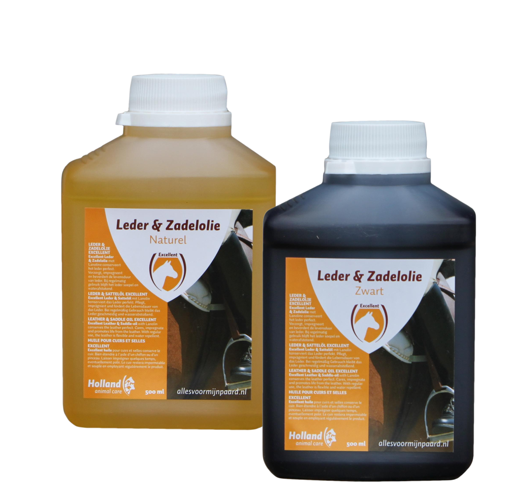 Natur leather and saddle oil 500 ml