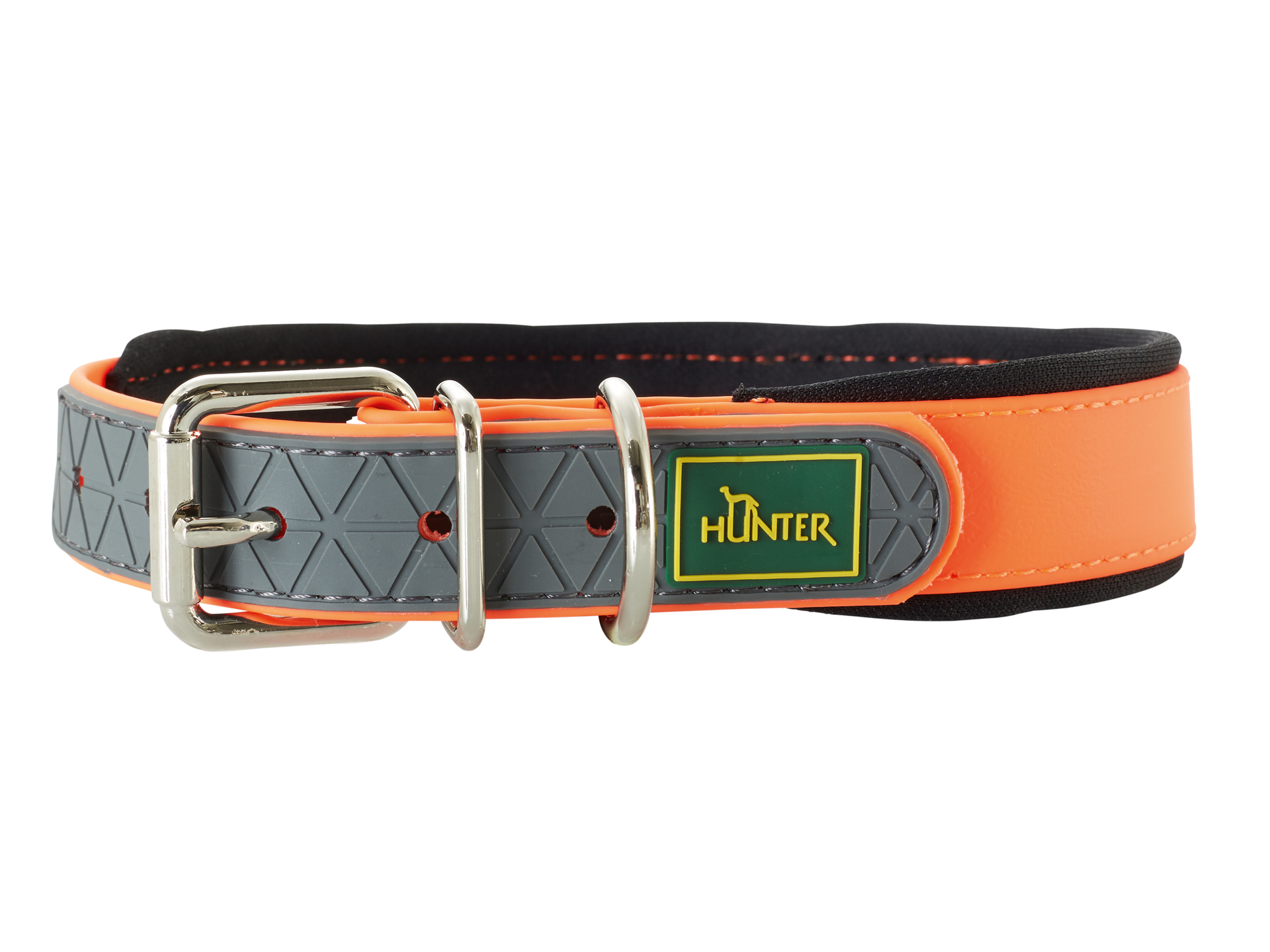 Dog collar neon orange
