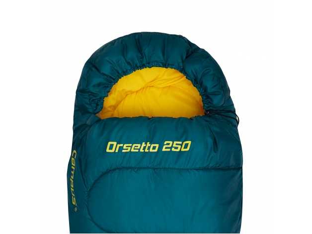 ORSETTO 250 sleeping bag for left-handers