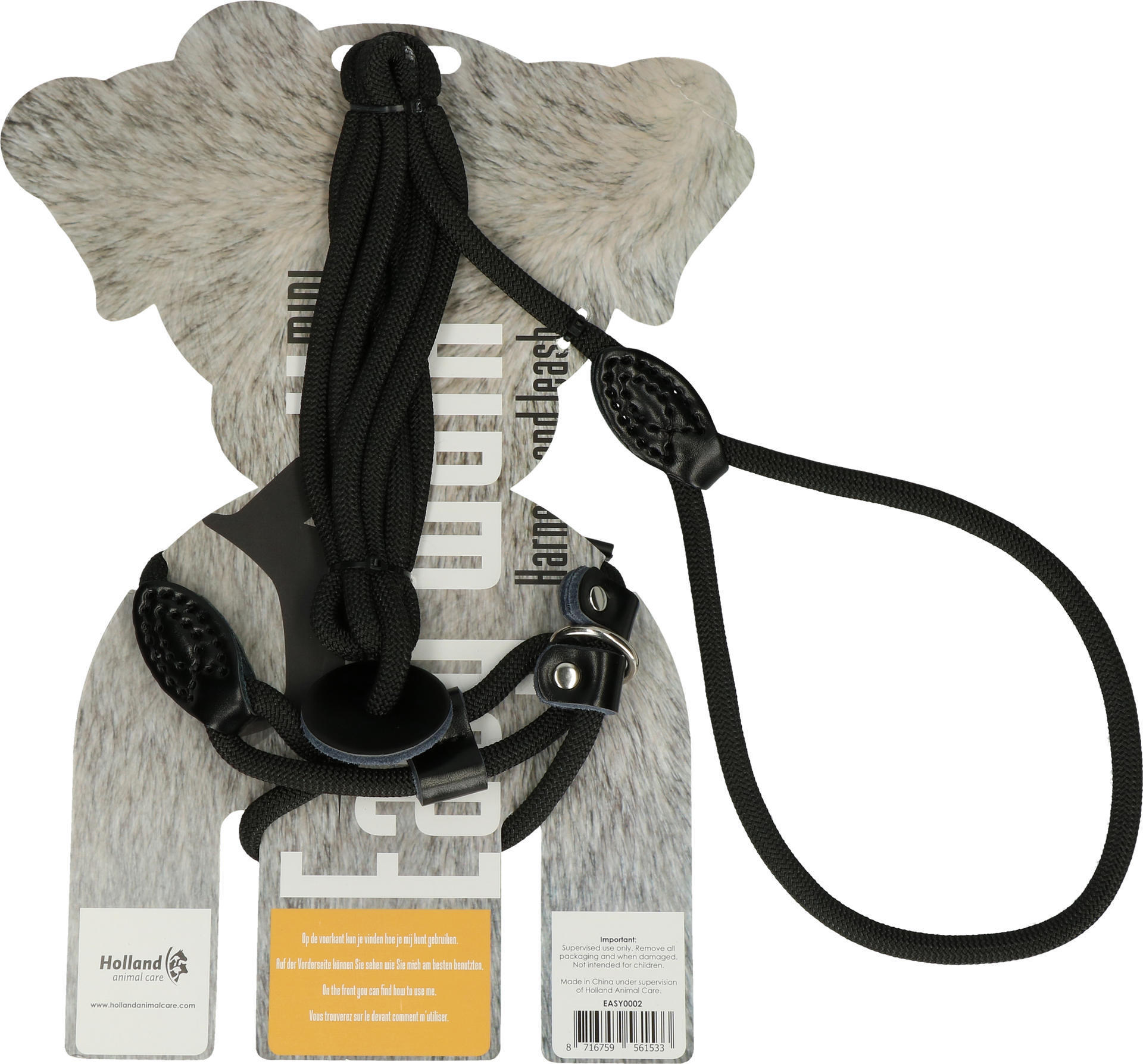 Leash and harness 2in1 mini