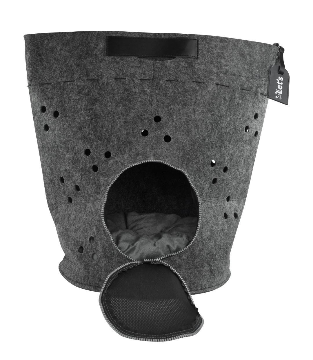 Travel bag Antraciet cat, dog transport, travel, carrier