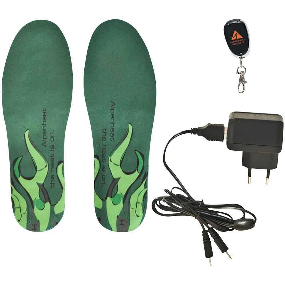 Wireless heated insoles