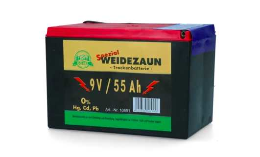 Electric shepherd battery 9V/55Ah