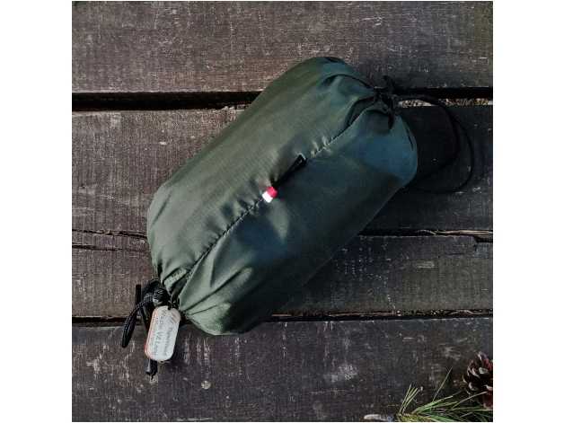 Dragonfly V2 long hammock with mosquito net green