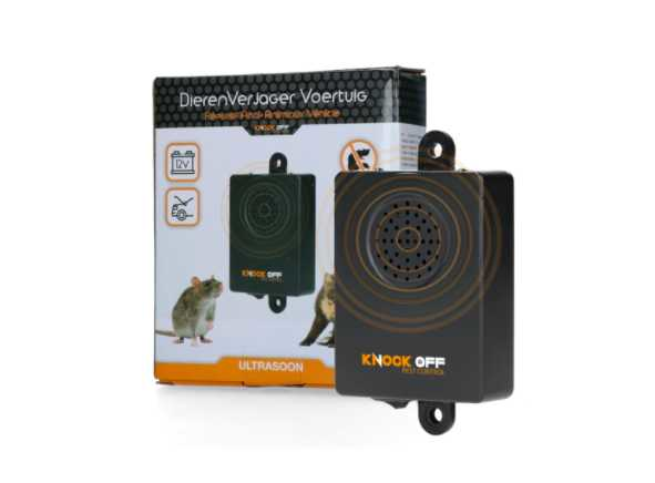 Ultrasonic rodent alarm