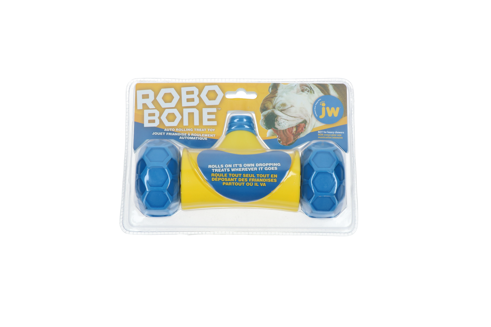 Robo battery operated bone dog toy