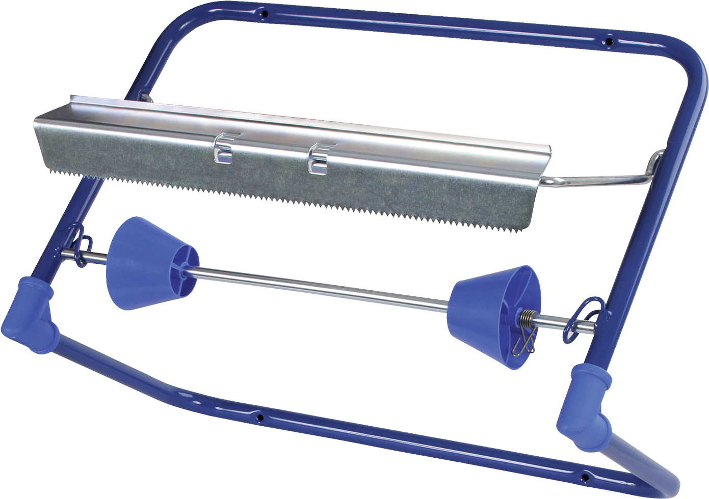 Rear paper roll holder, cattle udder care, hygiene