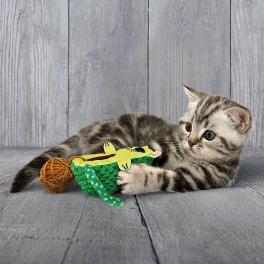 Wrangler Avocado shape cat toy