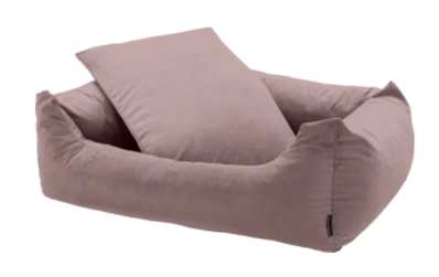 Velour dog bed S