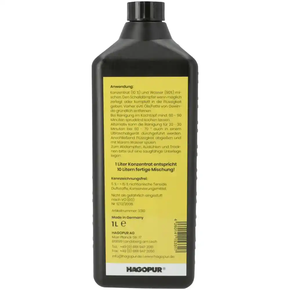 Sound deadening cleaning concentrate, 1 l