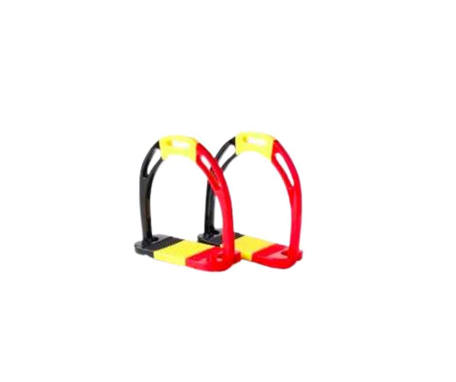 Stirrup with Belgian colours