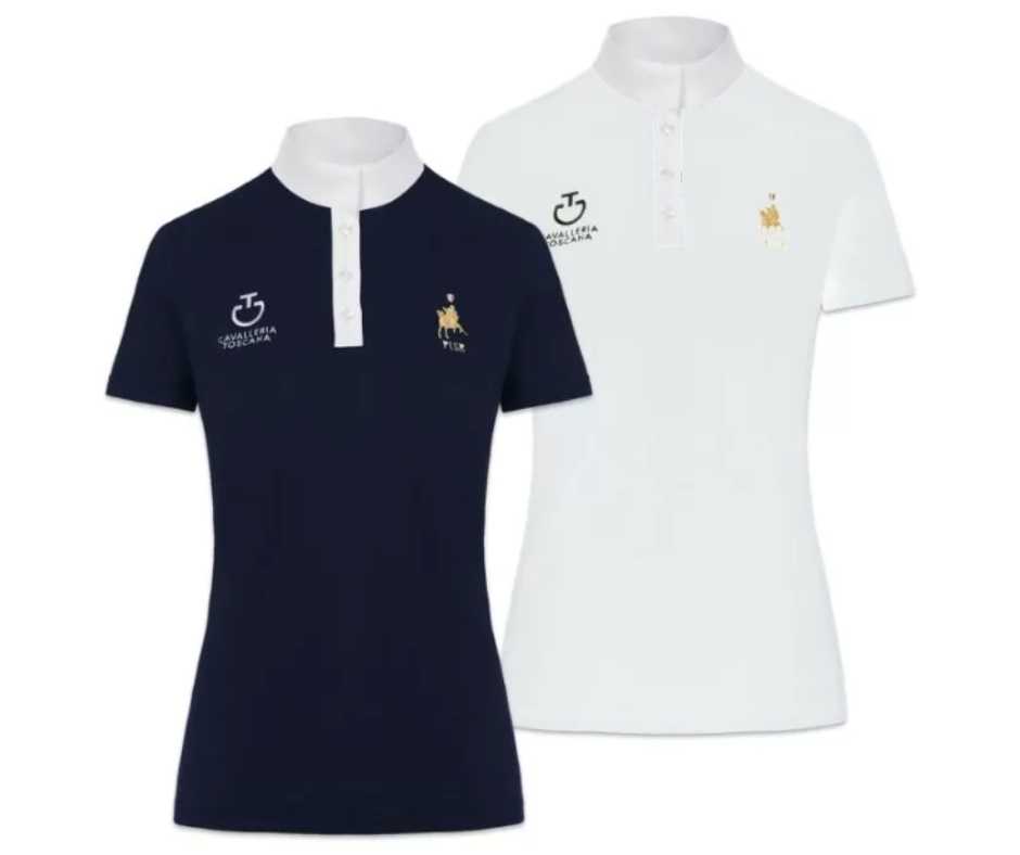 C T x FISE Women's rider polo shirt