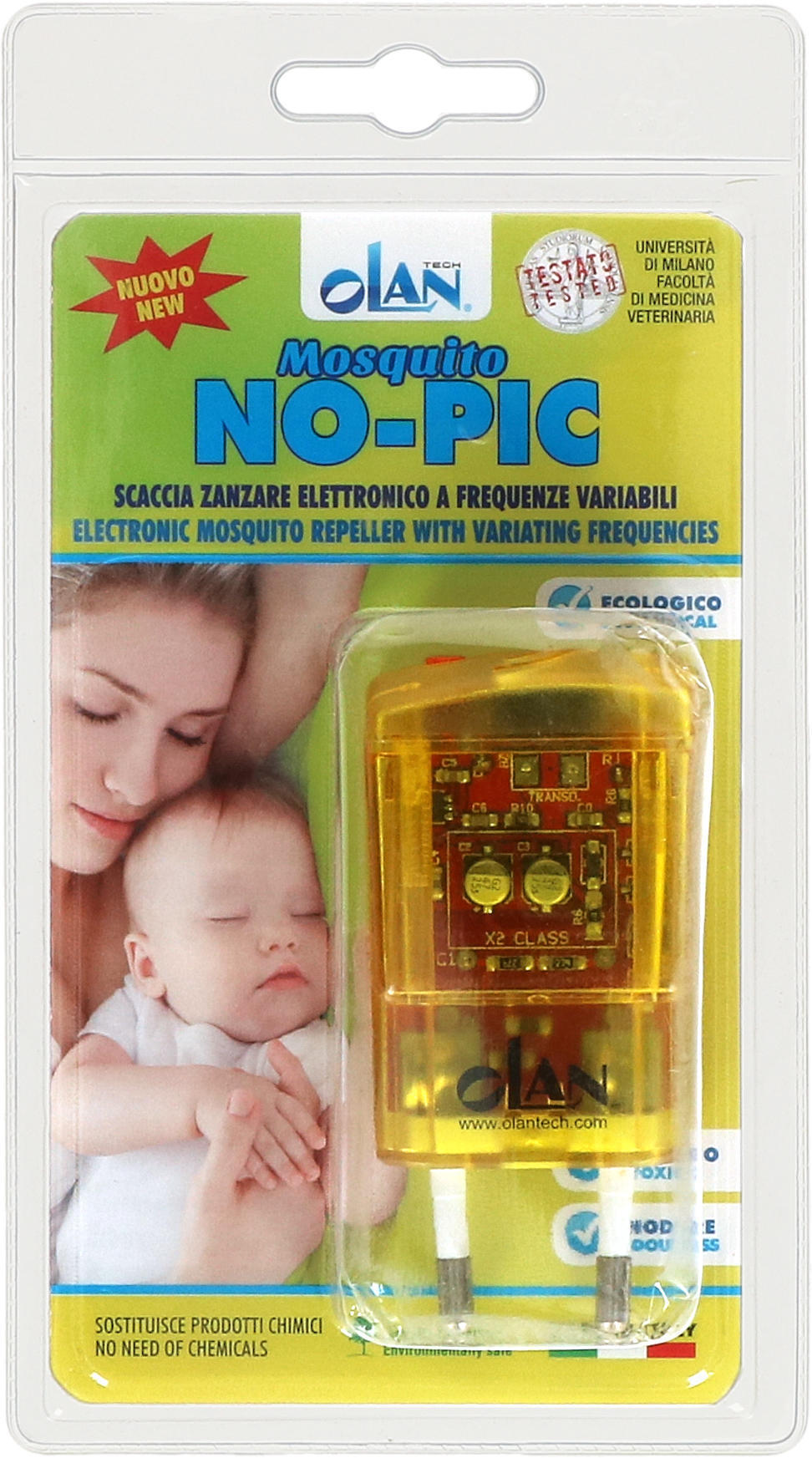 Olan Mosquito No-Pic Elek. mosquito repellent for livestock stables pest control electric traps