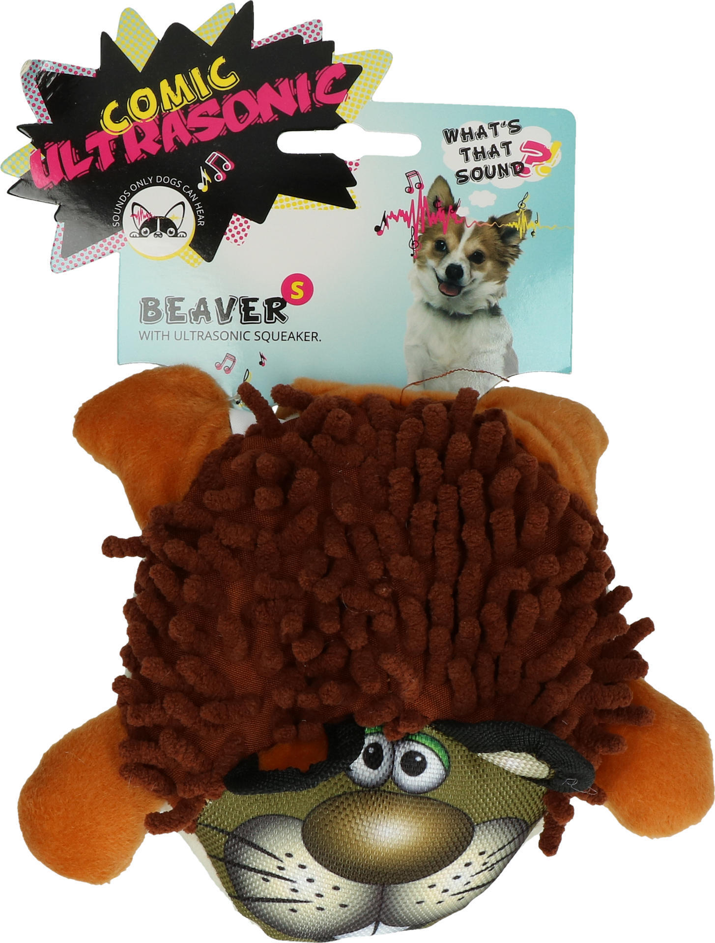 Ultrasonic beaver small dog toy