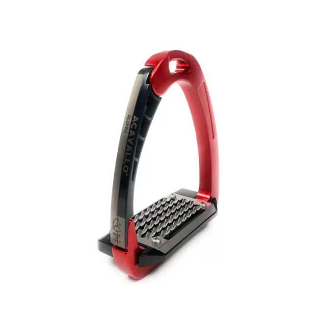 Arena Alupro Safety Stirrups red