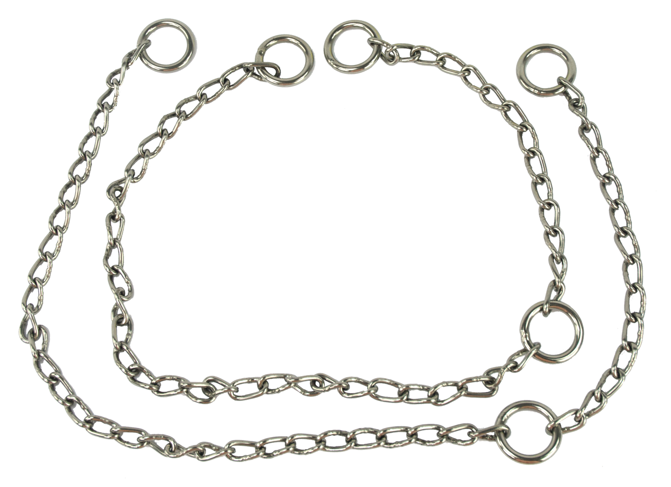 Calf puller chain stainless steel 67cm 3 eyes, cattle calving, calving