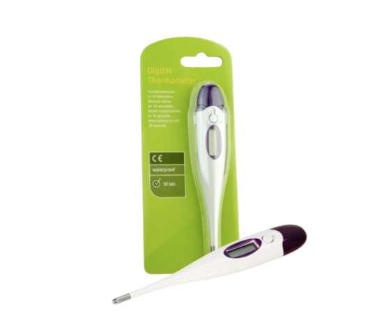 Digital clinical thermometer for horses