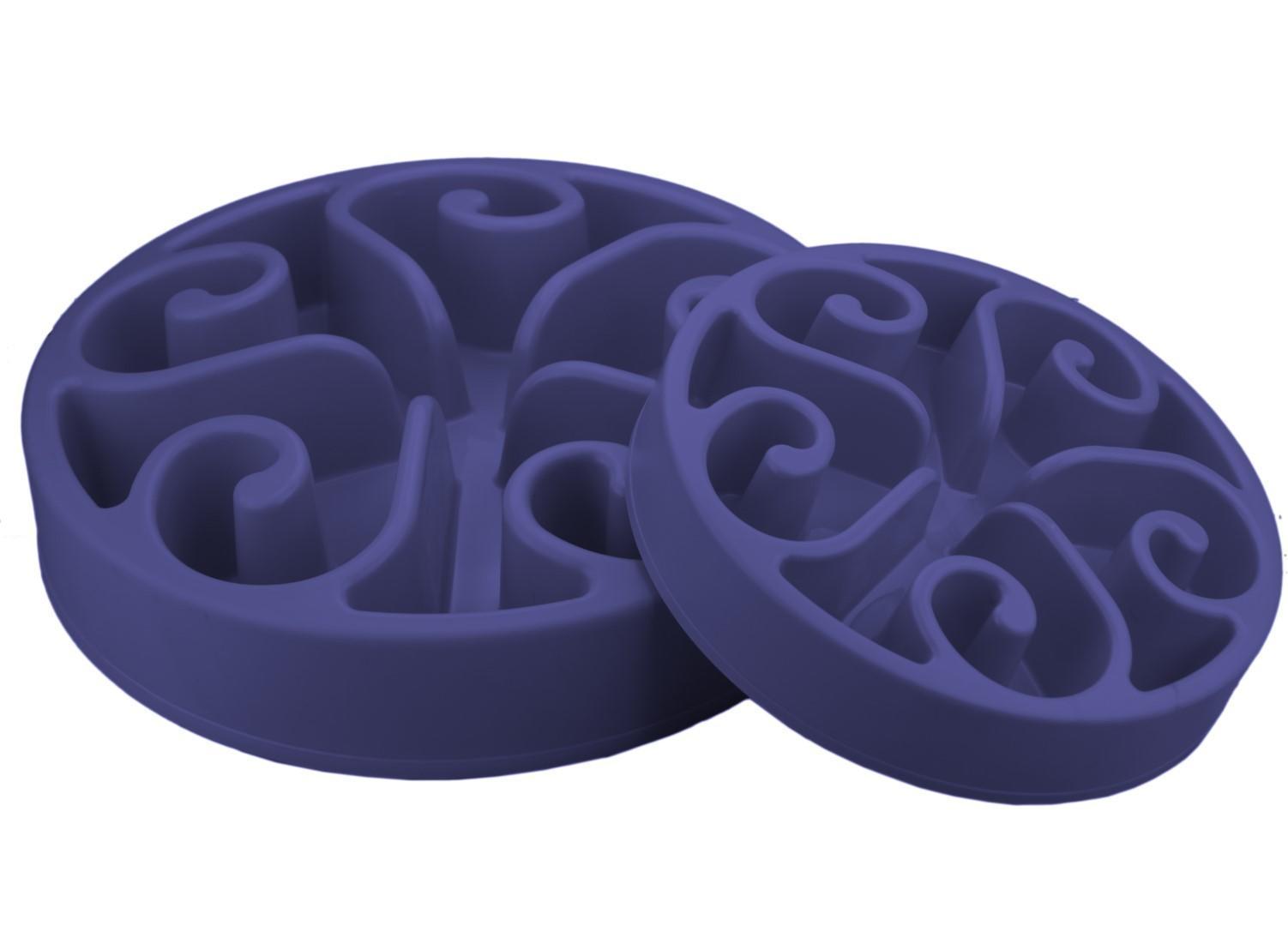 Labyrinth feeding bowl for dogs