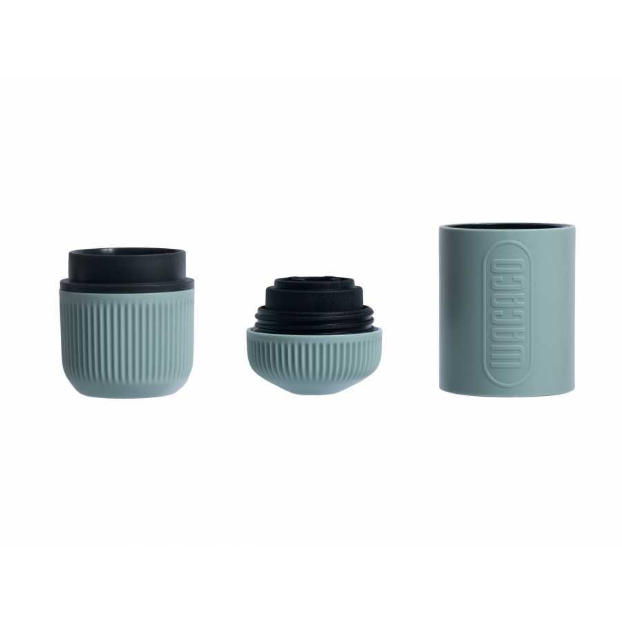 Nanopresso Arctic Blue travel coffee maker