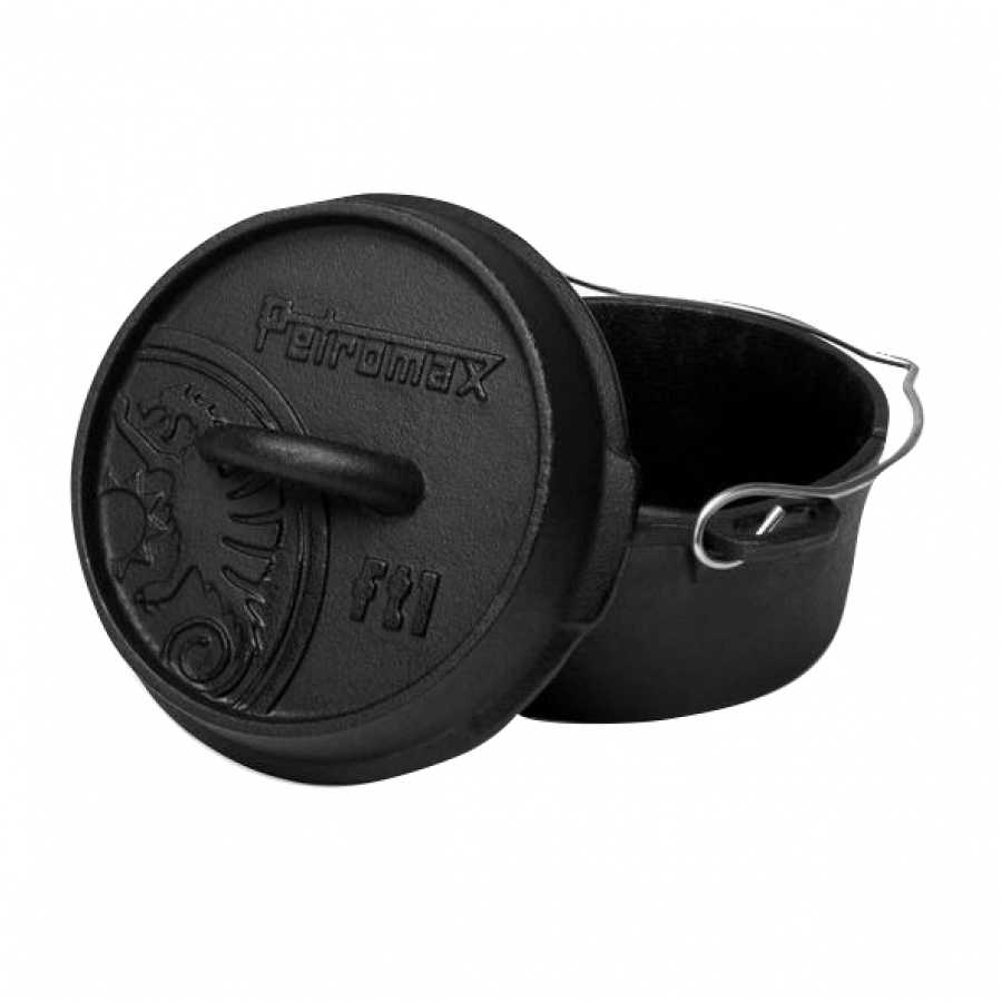 ft1 0.93 l cast iron pot with flat bottom