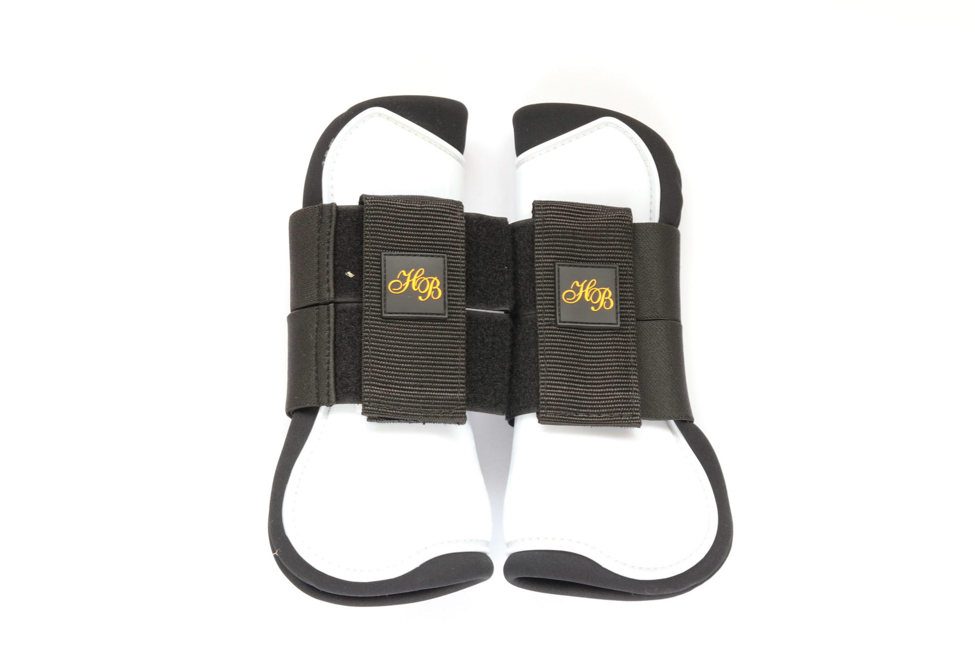 205 Luxury tendon  protection boots  shine white pony horse foot protection