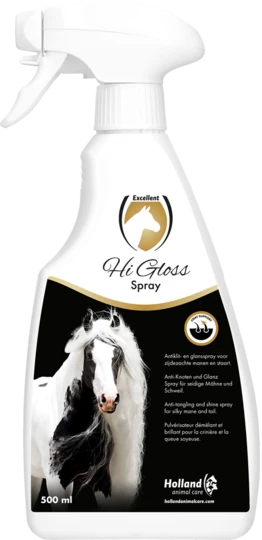 Tail and mane care for horse