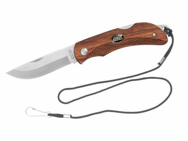 Swede 8 folding knife wood