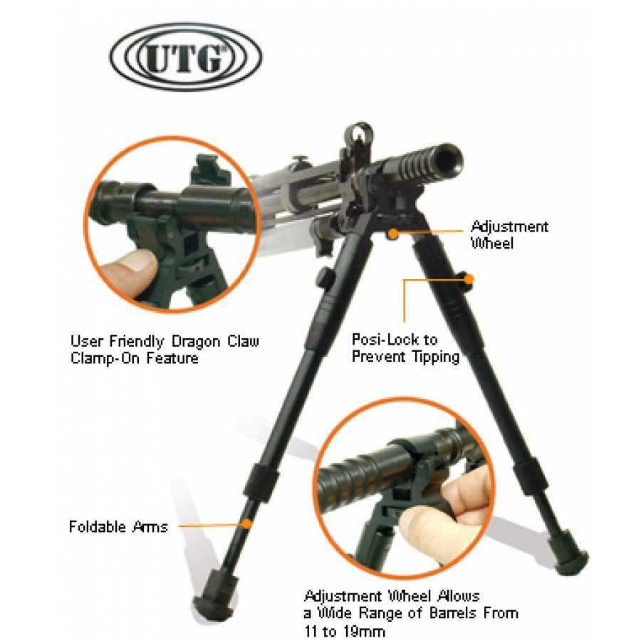 Clamp-ON 8.7-10.2 bipod