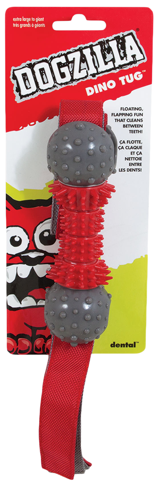 Dino spiked XL 17 cm dog toy chew toy
