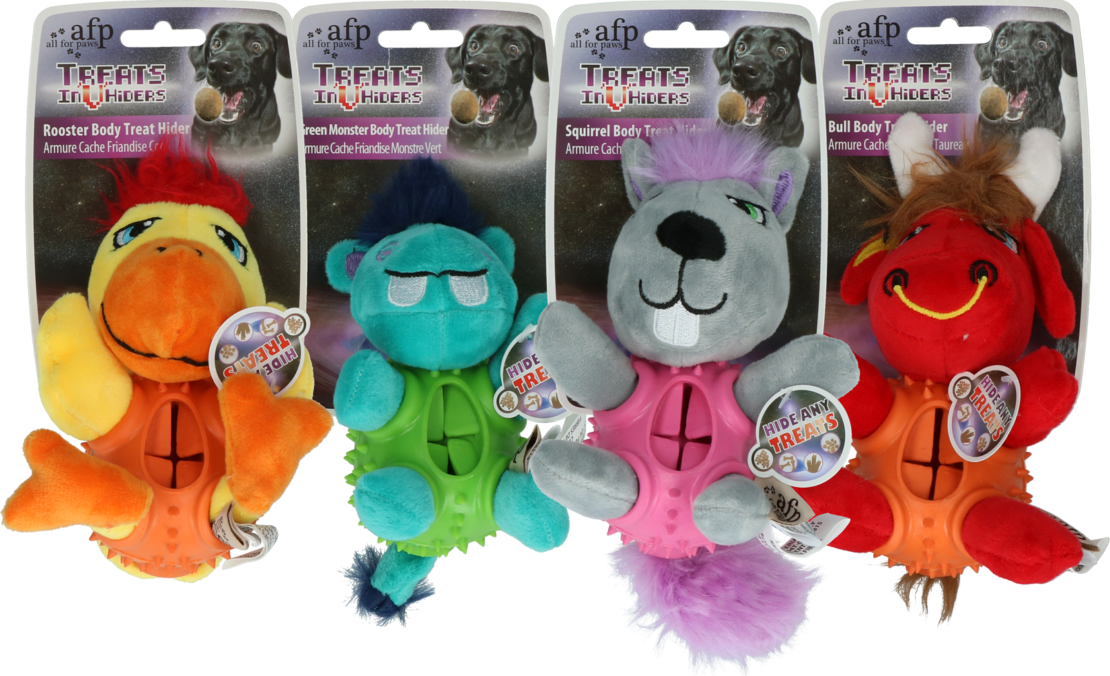 Rooster Body Treat Hider dog toy