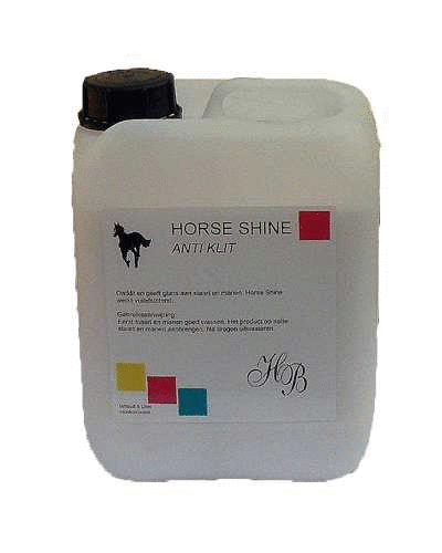 Tail and coat  care for horse