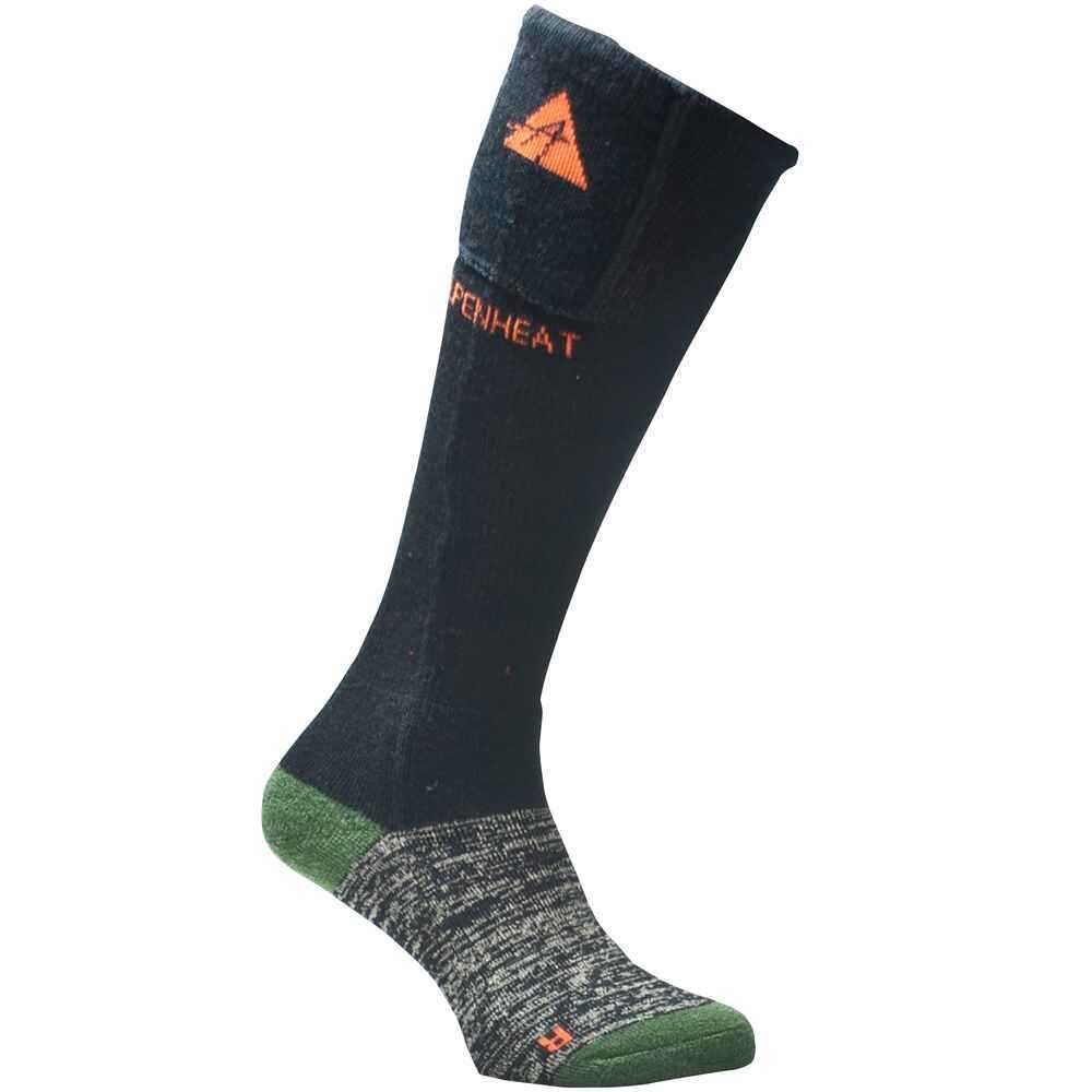 Heatable hunting socks