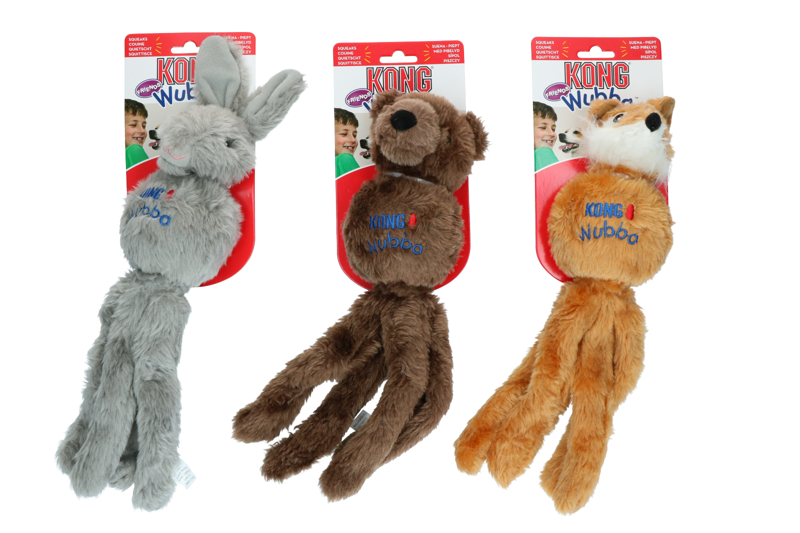 Wubba Friends plush toy assorted EU dog toy