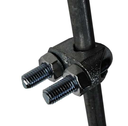 Galvanized earth pole 1 m livestock electric fence