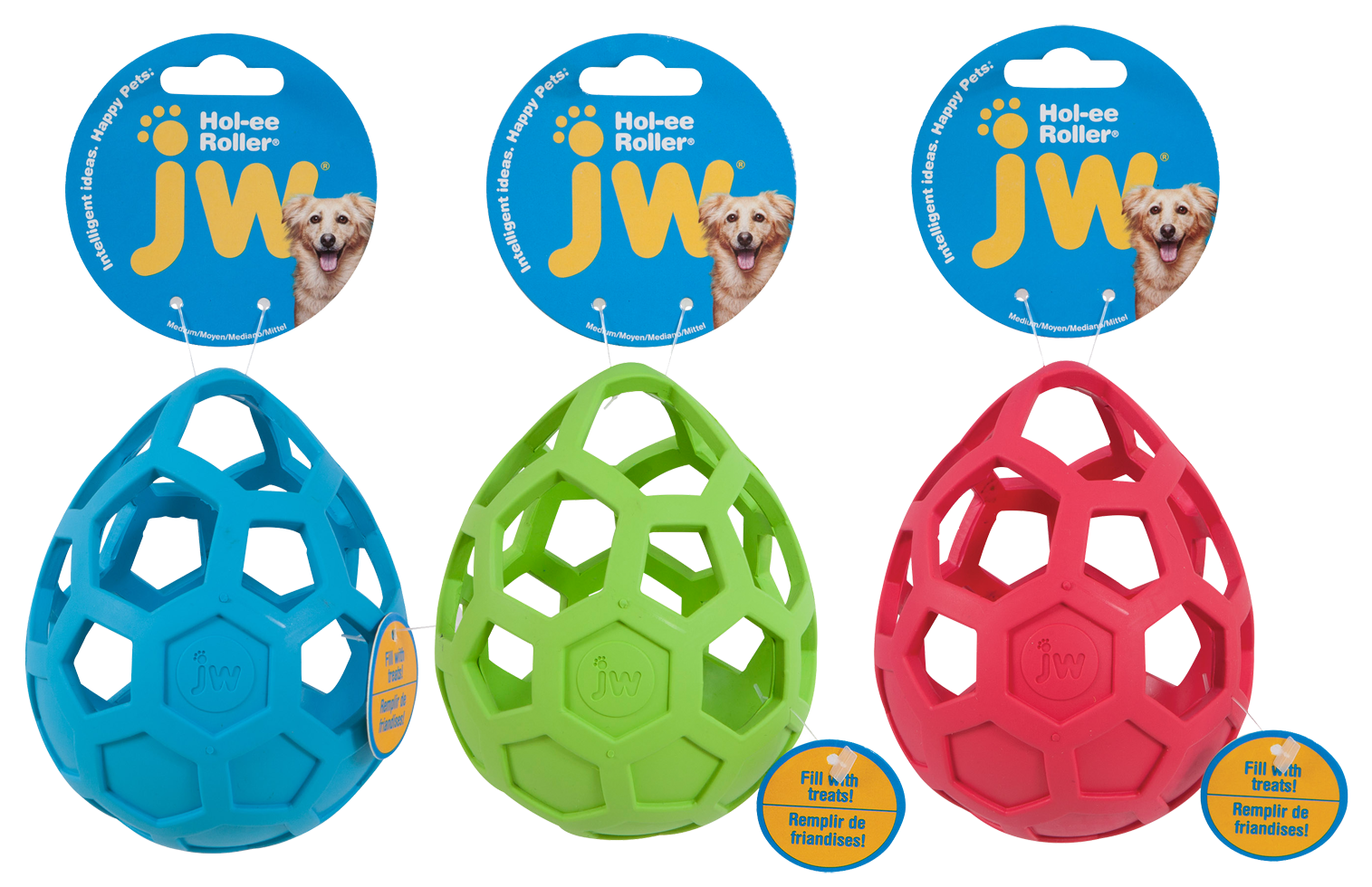 Oval dog toy with reward wall 12,7 cm