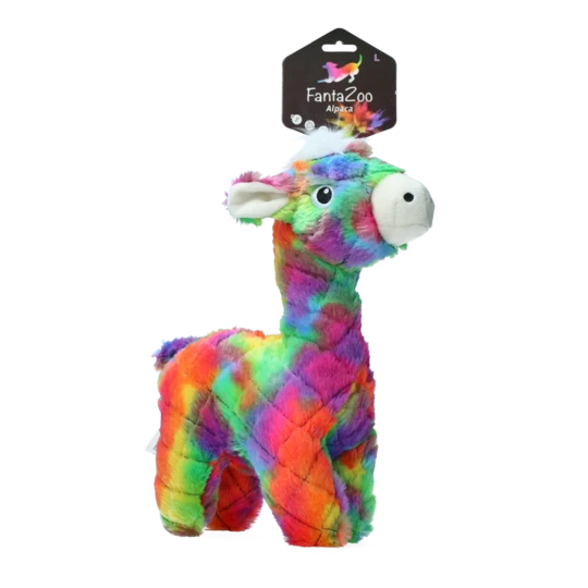 Alpaca big soft dog toy